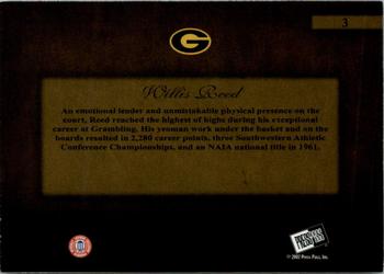 2007-08 Press Pass Legends - Legendary Legacy #3 Willis Reed Back
