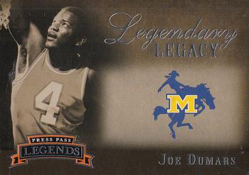 2007-08 Press Pass Legends - Legendary Legacy #5 Joe Dumars Front