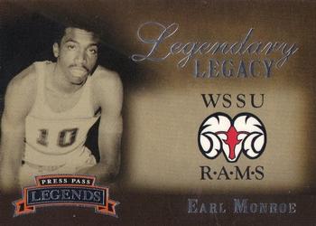 2007-08 Press Pass Legends - Legendary Legacy #10 Earl Monroe Front