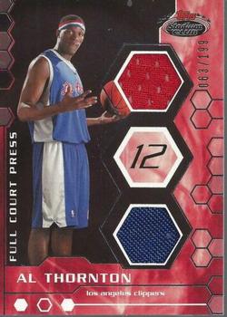 2007-08 Stadium Club - Full Court Press Relics Dual #FCPDR-AT Al Thornton Front