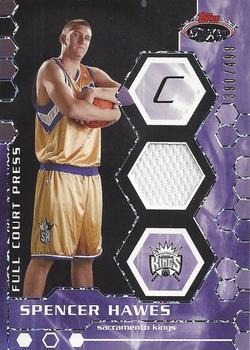 2007-08 Stadium Club - Full Court Press Relics #FCPR-SH Spencer Hawes Front