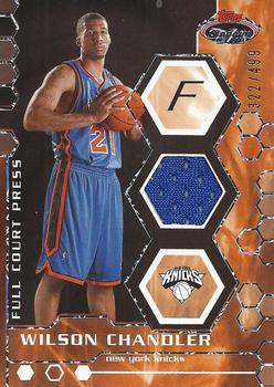 2007-08 Stadium Club - Full Court Press Relics #FCPR-WC Wilson Chandler Front