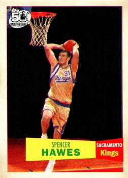2007-08 Topps - 1957-58 Variations #120 Spencer Hawes Front