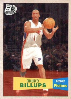2007-08 Topps - 1957-58 Variations #17 Chauncey Billups Front