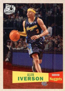 2007-08 Topps - 1957-58 Variations #33 Allen Iverson Front