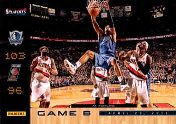 2011 Panini Dallas Mavericks NBA Champions #Round1-6 Tyson Chandler Front