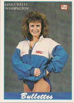 1991 Lime Rock Pro Cheerleaders Preview #8 Linda Wells Front