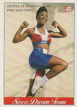 1991 Lime Rock Pro Cheerleaders Preview #19 Sheryl M. Washington Front