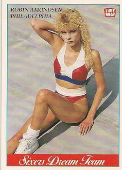 1991 Lime Rock Pro Cheerleaders Preview #21 Robin Amundsen Front