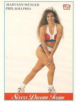 1991 Lime Rock Pro Cheerleaders Preview #22 MaryAnn Wenger Front