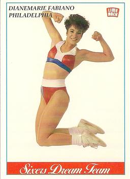 1991 Lime Rock Pro Cheerleaders Preview #23 DianeMarie Fabiano Front