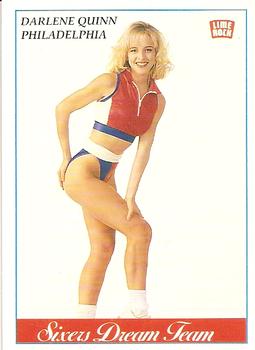 1991 Lime Rock Pro Cheerleaders Preview #25 Darlene Quinn Front