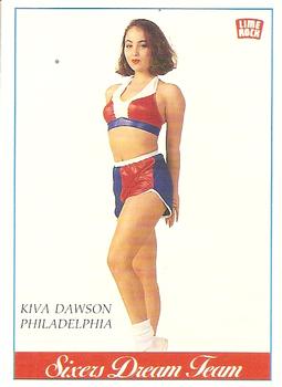 1991 Lime Rock Pro Cheerleaders Preview #28 Kiva Dawson Front
