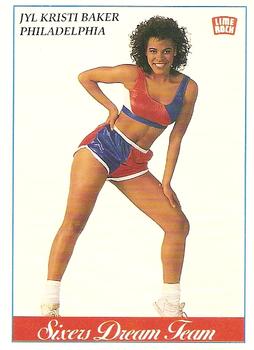1991 Lime Rock Pro Cheerleaders Preview #29 Jyl Kristi Baker Front