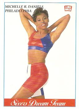 1991 Lime Rock Pro Cheerleaders Preview #32 Michelle Daniels Front