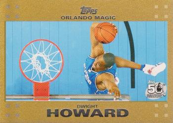 2007-08 Topps - Gold #14 Dwight Howard Front