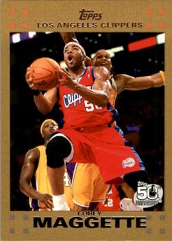 2007-08 Topps - Gold #29 Corey Maggette Front