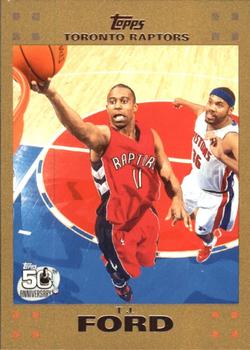 2007-08 Topps - Gold #94 T.J. Ford Front