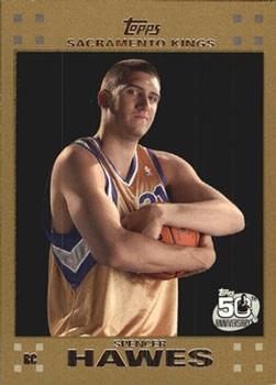 2007-08 Topps - Gold #120 Spencer Hawes Front