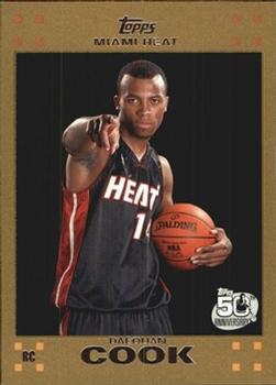2007-08 Topps - Gold #131 Daequan Cook Front