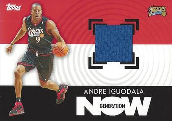 2007-08 Topps - Generation Now Relics #GNR-AI Andre Iguodala Front