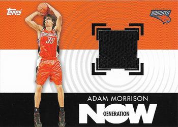 2007-08 Topps - Generation Now Relics #GNR-AM Adam Morrison Front