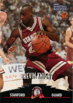1997 Score Board Rookies #8 Brevin Knight Front
