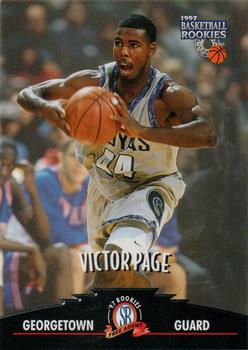1997 Score Board Rookies #12 Victor Page Front