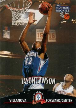 1997 Score Board Rookies #13 Jason Lawson Front