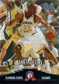 1997 Score Board Rookies #18 James Collins Front