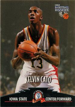 1997 Score Board Rookies #19 Kelvin Cato Front