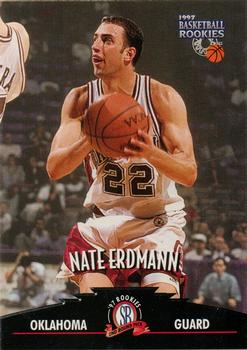 1997 Score Board Rookies #25 Nate Erdmann Front