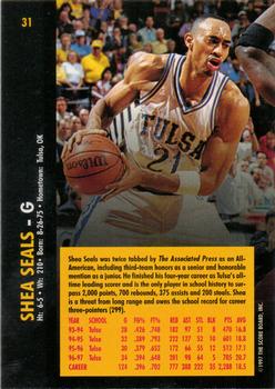 1997 Score Board Rookies #31 Shea Seals Back