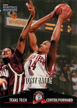 1997 Score Board Rookies #33 Tony Battie Front