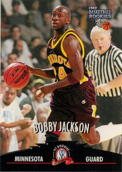 1997 Score Board Rookies #34 Bobby Jackson Front