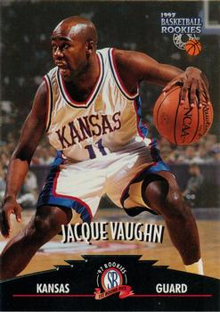 1997 Score Board Rookies #38 Jacque Vaughn Front