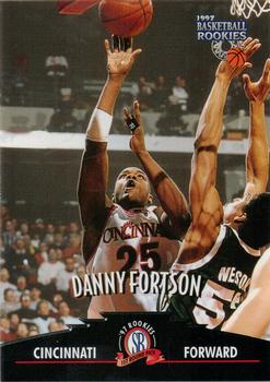 1997 Score Board Rookies #41 Danny Fortson Front