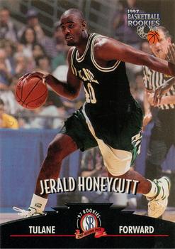 1997 Score Board Rookies #43 Jerald Honeycutt Front