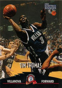 1997 Score Board Rookies #52 Tim Thomas Front