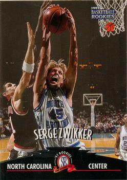 1997 Score Board Rookies #55 Serge Zwikker Front