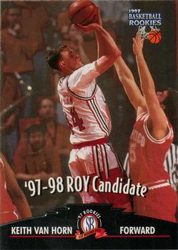 1997 Score Board Rookies #59 Keith Van Horn Front