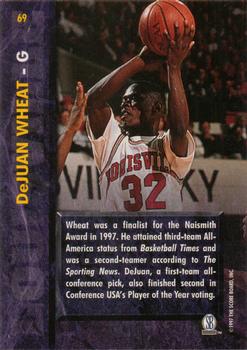 1997 Score Board Rookies #69 DeJuan Wheat Back