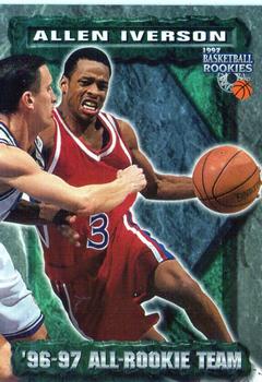 1997 Score Board Rookies #73 Allen Iverson Front