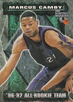 1997 Score Board Rookies #74 Marcus Camby Front