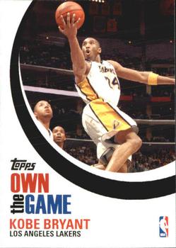 2007-08 Topps - Own the Game #OTG8 Kobe Bryant Front