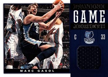 2012-13 Panini - Game Jerseys #27 Marc Gasol Front