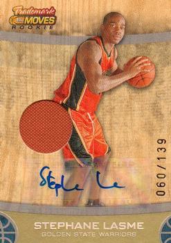 2007-08 Topps Trademark Moves - Rookie Relic Ink #RRI-SL Stephane Lasme Front