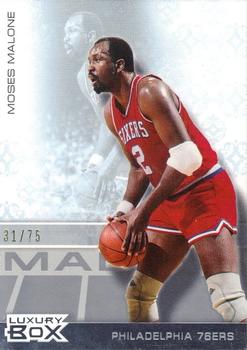 2007-08 Topps Luxury Box - Silver #46 Moses Malone Front
