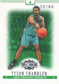 2007-08 Topps Triple Threads - Emerald #86 Tyson Chandler Front