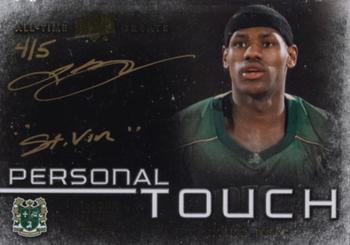2013 Upper Deck All Time Greats - Personal Touch #PT-LJ3 LeBron James Front